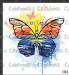 104 - Sunset Butterfly