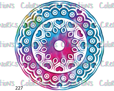 227 - Rainbow Mandala