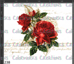 238 - Floral Bouquet with Text