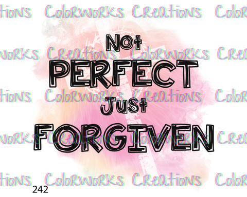 242 - Not Perfect