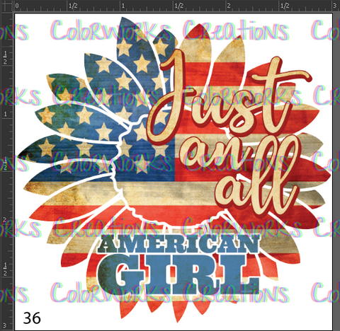 36 - All American Girl