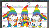 382 - Rainbow Gnomes