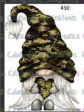 450 - Camouflage Gnome