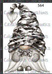 564 - Camouflage Gnome