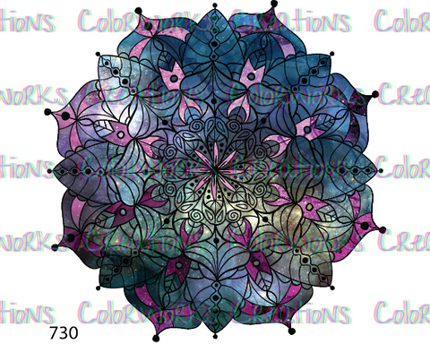 730 - Cosmic Mandala