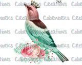 765 - Bird with Flowers