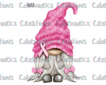 822 - Breast Cancer Awareness Gnome